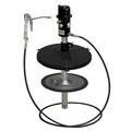 pneuMATO 55 stationnaire pour fûts de 18/20 kg avec ø-int. 265-285 mm, tuyau 6.5 m