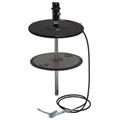 pneuMATO 55 stationnaire pour fûts de 200 kg avec ø-int. 550-590 mm, tuyau 6.5 m