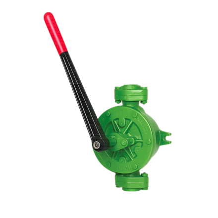 Pompe à ailettes semirotative Allweiler, forme A, taille 1, GG, MS, ¾"