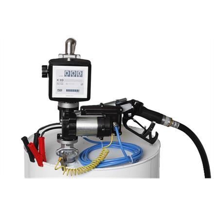 Pompe à essence pour fût EX50-12V-ATEX avec compteur