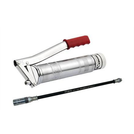 Pompe à graisse à levier Lube-Shuttle MATO - M10x1, avec tuyau PH30-C