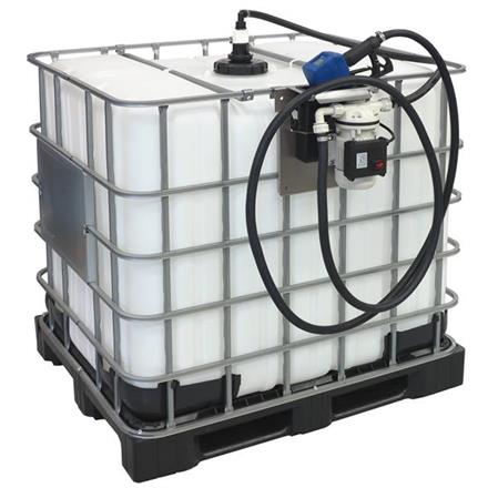 Pompe à membrane AdBlue® SB32-IBC 12 V avec pistolet automatique ASBZ avec compteur
