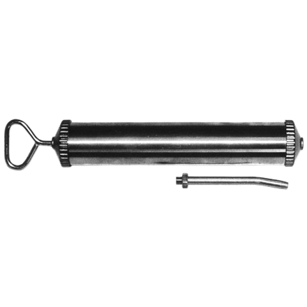 Pompe d'aspiration et de remplissage en métal, 1000 cm³ avec tube rigide (100 mm)