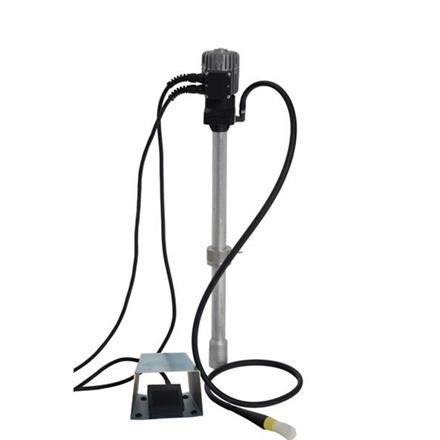 Pompe électrique pour nettoyeur, avec pinceau