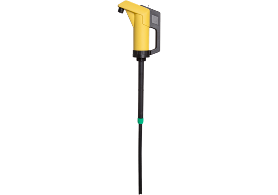 Pompe manuelle HP33-E en nylon avec joint EPDM pour fûts de 50-200 l (JAUNE)