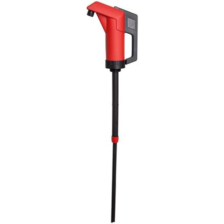 Pompe manuelle HP33-T en nylon avec joint Viton pour fûts de 50-200 l (ROUGE)