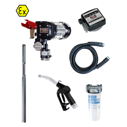 Pompe pour fût Panther EX 56 230V avec compteur et filtre