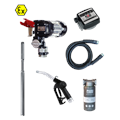 Pompe pour fût Panther EX56 ATEX pour diesel et essence, avec compteur et filtre