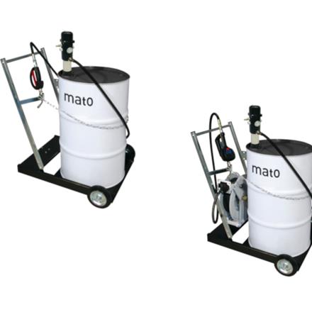Pompes à huile mobile jusqu'à 200 l