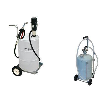 Pompes à huile mobile jusqu'à 60 l
