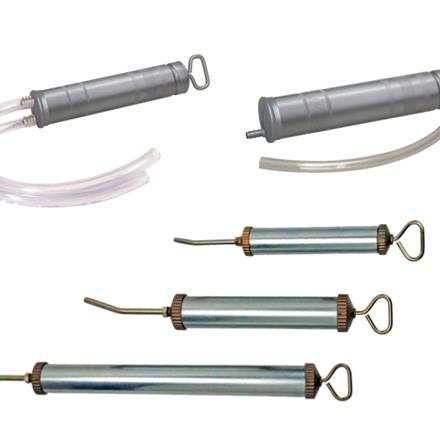 Pompes d'aspiration et de remplissage