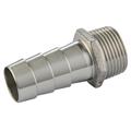 Porte-tuyau pour DN20 / 1" mâle en acier inox