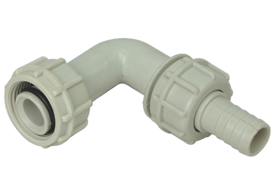 Raccord AdBlue® à 90° avec embout de tuyau DN19 x écrou-raccord 1" femelle