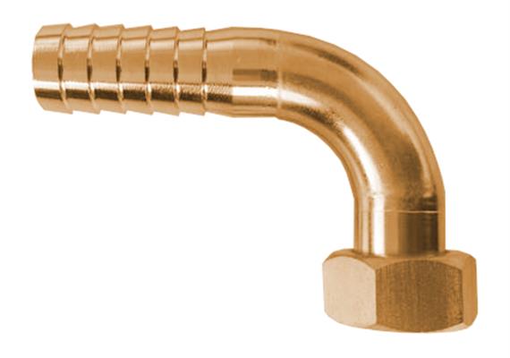Raccord coudé porte-tuyaux en laiton pour EPLR20V