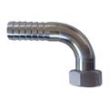 Raccord courbe porte-tuyaux en acier inoxydable pour APLR/AL 25