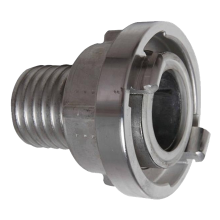 Raccord fixe STORZ 1" embout pour tuyau, taquets 31 mm