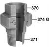 Raccord GF Fittings N° 331 galvanisé 1"