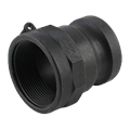 Raccord Kamlok 633-A mâle avec filletage femelle 2" en PP