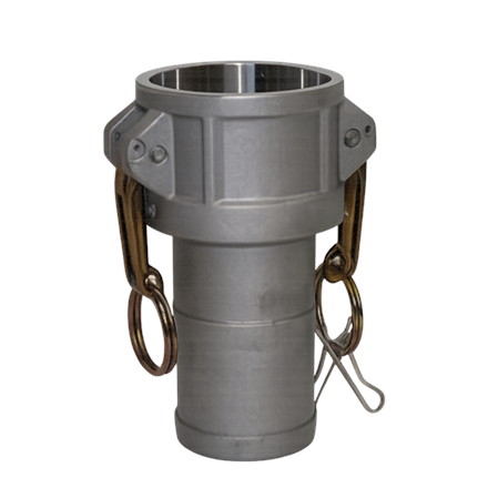 Raccord Kamlok 633-C femelle avec raccord pour tuyau en aluminium 1½"