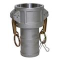 Raccord Kamlok 633-C femelle avec raccord pour tuyau en aluminium 2"