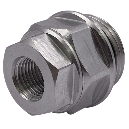 Raccord pivotant ¾" mâle - ¼" femelle