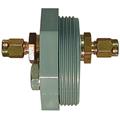 Raccord pour citerne 2", en PVC, avec 2 raccords Serto 6/8 mm
