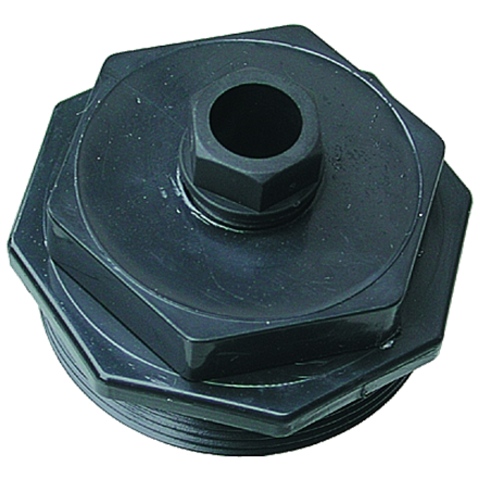 Raccord pour citernes 2" plastic pour 1 x 6 - 12 mm