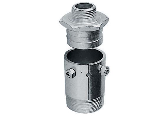Raccord rapide côté pompe R3/4" ext. - côté fût R2" ext.