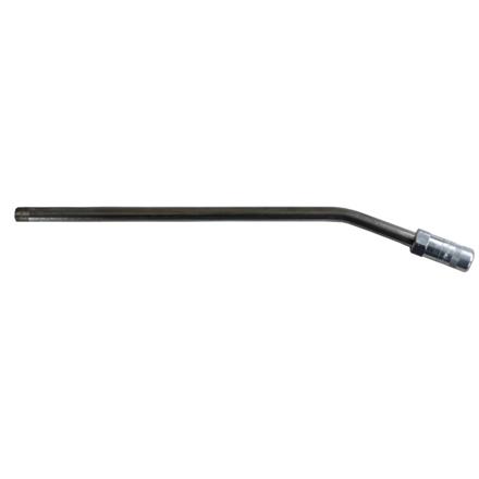 Raccord rigide courbé 250mm avec agrafe 4 mors - R1/8"