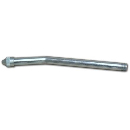 Raccord rigide courbé E4012, 150 mm avec bec pointu - M10x1