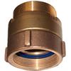Raccord tournant DS 2.3, 2" mâle x 1½" femelle en laiton avec joint en NBR et PU