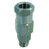 Raccord tournant linéaire Inox 3/8" m/f, 200 bar, 120° C