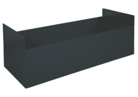 Récuperateur d'huile pour 3 réservoir 450 l en acier verni