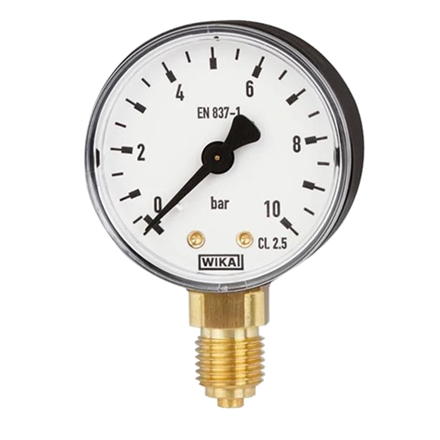 Rohrfedermanometer 0-25 bar - 1/8"
