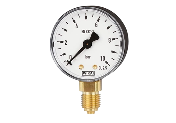 Rohrfedermanometer 0-25 bar - 1/8"