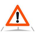 Signal pliable TRIOPAN 60 cm (AUTRES DANGERS) avec étui