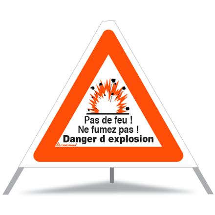 Signal pliable TRIOPAN 60 cm (DANGER D'EXPLOSION) avec étui