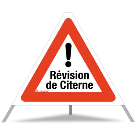 Signal pliable TRIOPAN 60 cm (RÉVISION DE CITERNE) avec étui