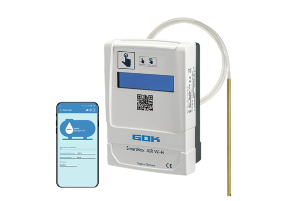 SmartBox AIR Wi-Fi GOK avec tuyau de mesure de 10 m