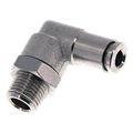 Steckanschluss Messing 90° 1/8" AG für 8 mm Schlauch