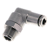 Steckanschluss Messing 90° 1/8" AG für 8 mm Schlauch