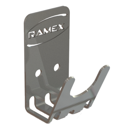 Support mural en acier inoxydable pour pistolet basse pression série 7400