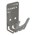 Support mural en acier inoxydable pour pistolet basse pression série 7400