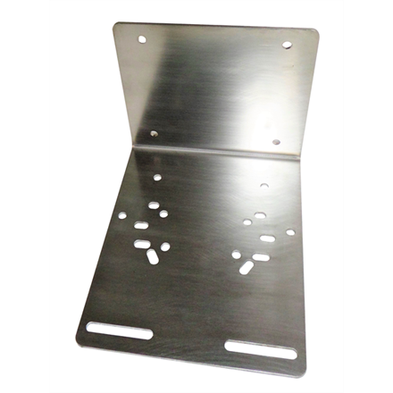 Support mural universel en Inox 1.4301 pour pompe avec socle SwissMade