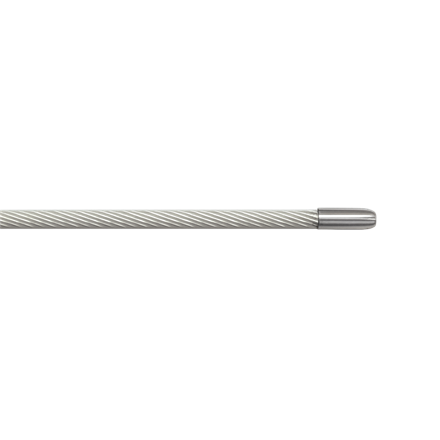 Tige NC 1190/46.85-10, fils d'acier encapsulés et gainés de nylon, paquet de 10