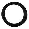 Tige YK10-MB noire, ø 1,0 mm, 160°C, rouleau de 100 m