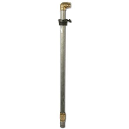Tube d'aspiration acier pour citerne IBC [REMPLACÉ]