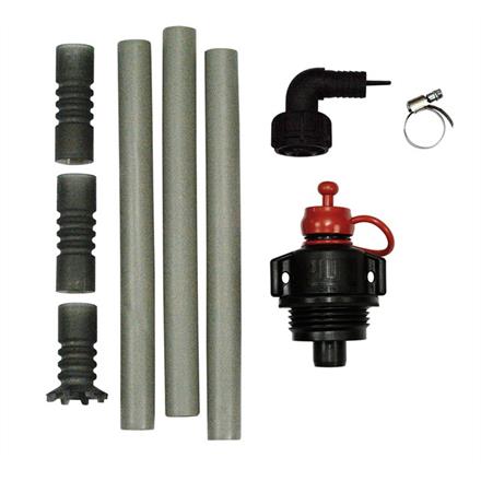 Tube d'aspiration AdBlue® PIUSI avec raccord AF-2 - 2" mâle x 1"