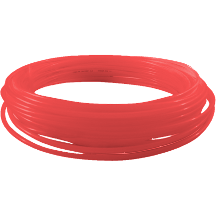 Tube en polyamide PA10.12 TEC 4/6 mm rouge, 100 m