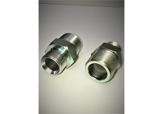 Tubulur double en acier 1" - 3/4" con. / 60° | Bild 1